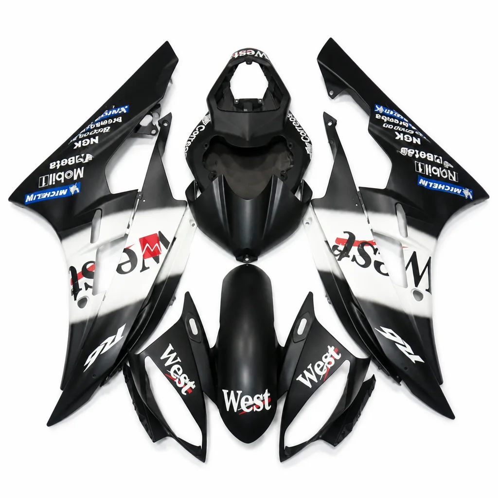 Fairing set Yamaha YZF-R6 2006-2007
