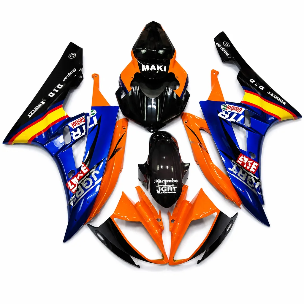 Fairing set Yamaha YZF-R6 2006-2007
